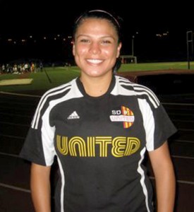 libert-y-station-004 United Striker Yvonne Vasquez hopes to play for Mexico Photo: J.P. Wyllie