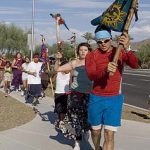 Students run in support of ethnic studies.