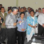 ramos Ceremonia Oficial en la Iniciación del Museo de Historia de Tijuana, encabezada por el Lic. Jorge Ramos, Presidente Municipal.