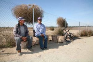 Bacon5 Zaragosa Brito and Andrés Román Díaz, two migrants from Arcelia, Guerrero