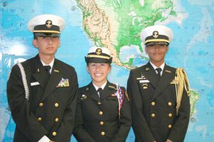 Mar Vista ROTC ROTC students Mathew, Brenda Dube, and Kenneth Barlahan jumped to the aide of a fellow student.