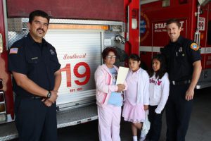 05.May.29 Young heroes recognized. By Pablo Jaime Sáinz. When 10-year-old Desthenie (pronounced Destiny) Espinoza came home from school on April 14, she found her grandmother, Guadalupe Santillan, unconscious and barely breathing.