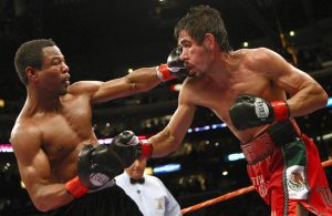 shane marg1 “Sugar” Shane Mosley decidedly defeated Antonio Margarito, who was found cheating.