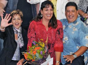 baeza with husband and chancellor