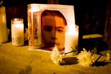 An altar for Jose. Photos: Murphy Woodhouse