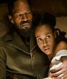 Jamie Foxx and Kerry Washington star in Django Unchained