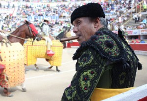 “El Pana”—the sentimental “victor” of the corrida.Photo by Gerry Campos. 