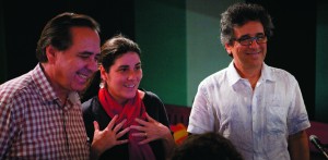 'Mario Adnet, Edu Lobo, Monica Salmaso' credit: Gabi Carrera