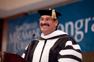 Miramar College alumnus Dr. Adolfo Gonzales 