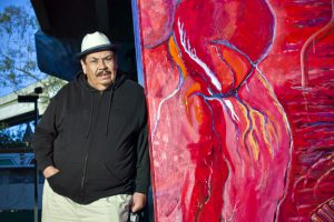 El Muralista Chicano Victor Ochoa, ofrecerá un taller en el festival de arte. 
