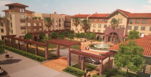 An artist’s rendition of St. Paul’s Plaza once completed.