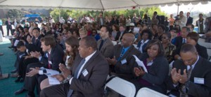 Jacobs Center for Neighborhood Innovation were joined by Councilmember Myrtle Cole, Interim Mayor Todd Gloria, and over 100 dignitaries and community members
