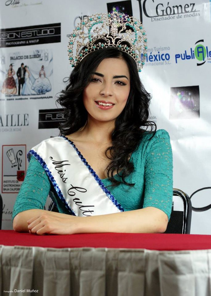 Christian Esgua Guerrero, representante de México en la Primera Edición de Miss Culture and Peace International 2014