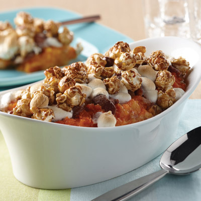 11952-Sweet-Potato-Casserole-With-Bacon-Streusel-Marshmallows-Caramel-Cracker-Jack-Topping