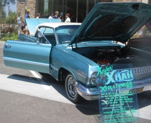 The X-man’s car will be on display this weekend.