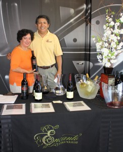 Encanto Vineyards fue uno de los expositores que se presento al evento de degustación