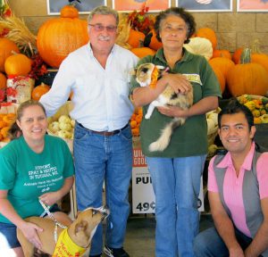 Pictured from left to right are: Nicole Riley, Richard Massa, Leticia Coto, and Alejandro Arias