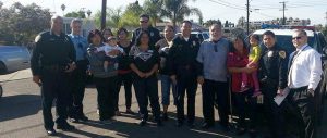 The National City Police Department partnered & National City Police Officers Association with Foodland IGA, National Latino Police Officers Association (San Diego Chapter), National City Public Safety Foundation, and the Low Rider Community to provide Thanksgiving dinners to families in National City.
