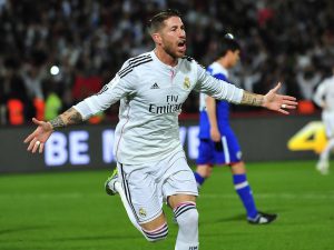 Real Madrid can cap off a magnificent year by winning the Club World Cup on Saturday, with the European champions facing San Lorenzo of Argentina in the final in Marrakech. Pictured Sergio Ramos. Photo downloaded from  Worldfootball.net