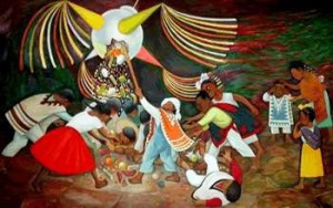 Diego Rivera's La piñata (1953)