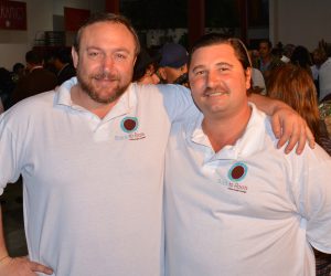 Alvaro Miranda and Phillip Curro Ariza, owners of Back to Roots Market.