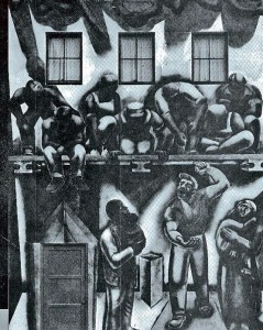 Según Irene Herner, es el primer mural exterior de la historia del arte moderno. Su valor es inestimable.