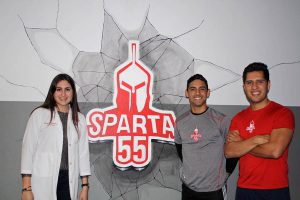 Ileana Mendez, Gerson Olivos y Juan Escorcia, el equipo de profesionales a cargo de Sparta55