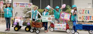 Chula Vista Girl Scout Junior Troop 6010 is on a cookie mission: to do great things! Pictured, left to right, are Viviana, Sofia, Carolina, Vanessa and Nayra.