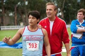 Maria Bello stars with Kevin Costner in the film “McFarland, USA.”