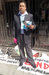 Raul Alvarez, uncle to missing student Jorge Alvarez, bolstered by the support shown in San Diego and from around the world.