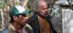 Roberto Sanchez (right) appearing in Lake Los Angeles
