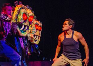 Lakin Valdez stars as Oedipus in “Oedipus El Rey.” Photo by Daren Scott.