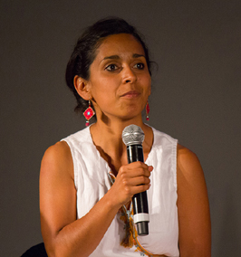 Lic. Gabriela Domínguez Ruvalcaba, guionista del documental La Danza del Hipocampo