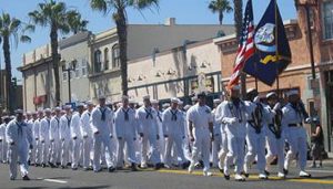 US Navy will be marching at the Oceanside Independence Parade