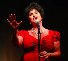 Debbie David as Patsy Cline photo credit: Adriana Zuniga-Williams