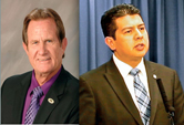 National city mayor ron morrison & San Diego City council member david alvarez