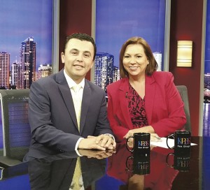 La Prensa Publisher Art Castanares  and KPBS Host Peggie Pico