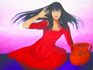 The Vision, 48x36, acrylic on canvas, 1998