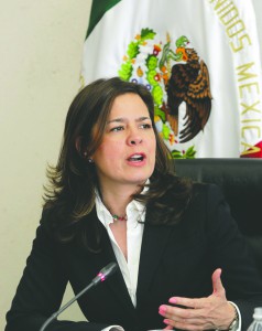 CG Marcela Celorio foto en comparecencia