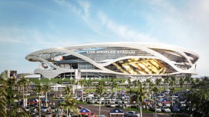 El nuevo estadio de Los Ángeles será también la casa de los Chargers que están por abandonar San Diego. Foto/Internet
