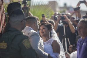 Wedding at the border - photo by Kelly Smiley