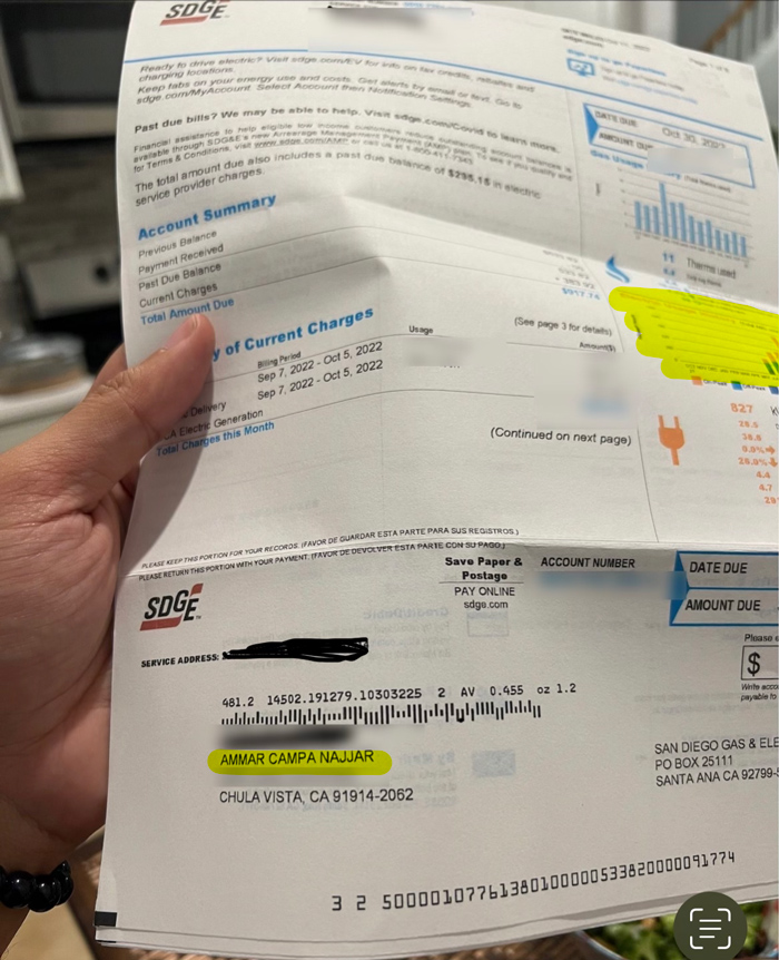 Campa-Najjar SDGE bill