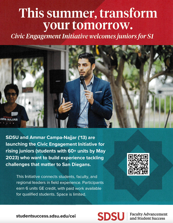 Campa-Najjar SDSU flyer