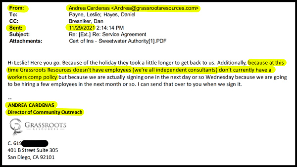 Cardenas email