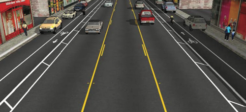 Broadway bike lanes