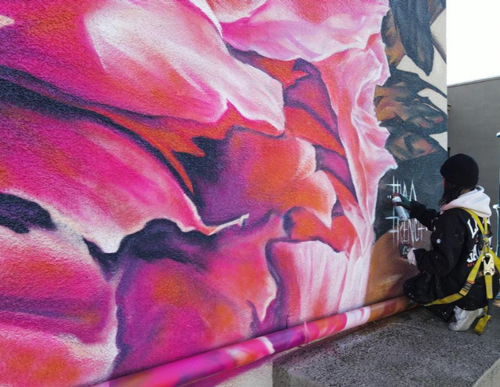 El Milagro mural