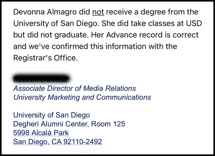 USD email