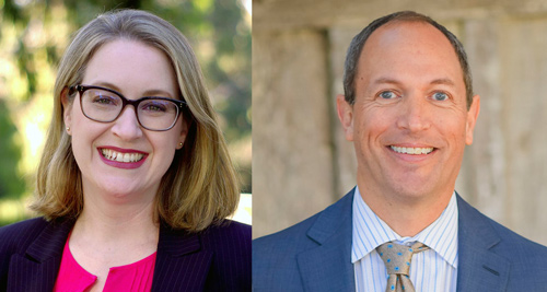 Heather Ferbert and Brian Maienschein