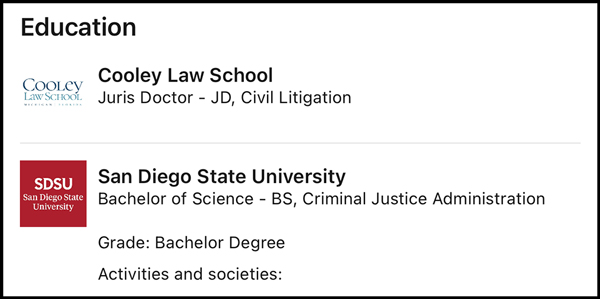 Leticia Munguia Education
