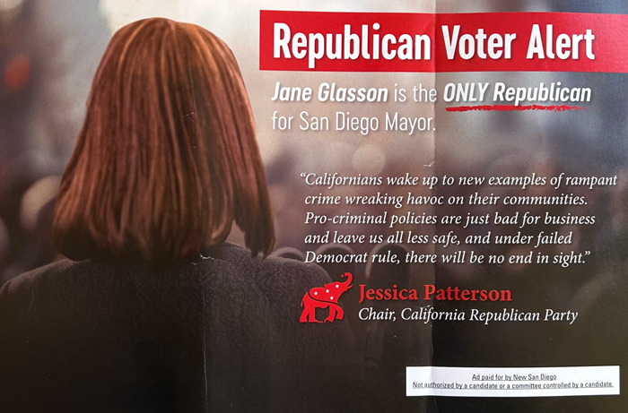 New San Diego mailer back